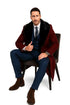 Burgundy Overcoat
