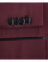 Mens Burgundy Prom Tuxedo - Maroon Wedding Dinner Traditional Suit