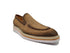 Carrucci Burnished Linen Loafer - Luxury Italian Slip-On