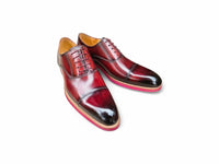 Carrucci Burnished Cap Toe Oxford