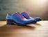 Carrucci Burnished Two Tone Wholecut Oxford