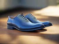 Carrucci Burnished Two Tone Wholecut Oxford