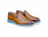 Burnished Wholecut Loafer Lightweight Sole Carrucci