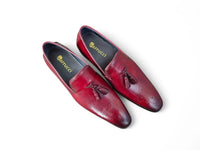 Burnished Wholecut Tassel Loafer