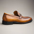 Burnished Calfskin Horsebit Loafer
