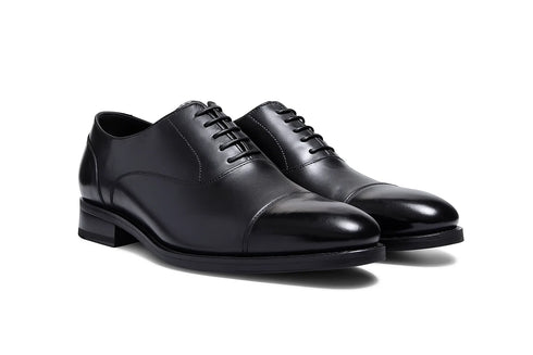 Burnished Cap Toe Oxford