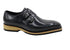 Burnished Double Monk Whole Cut Shoe