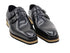 Burnished Double Monk Whole Cut Shoe