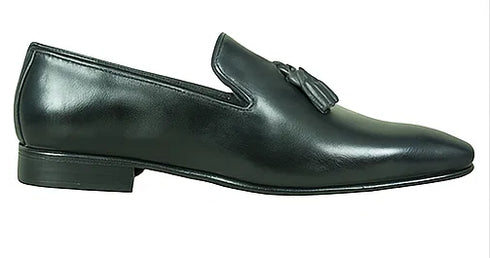 Burnished Wholecut Tassel Loafer