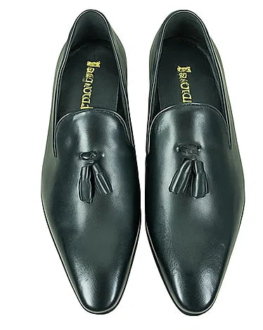 Burnished Wholecut Tassel Loafer