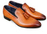 Burnished Wholecut Tassel Loafer