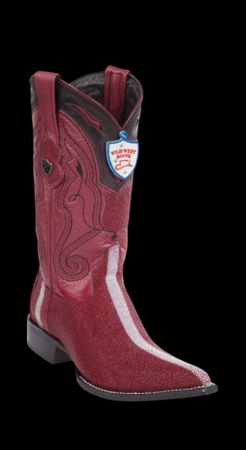 Bota de Mantarraya Original Horma Punta Recortada Wild West