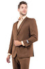 Brown Wedding Suit - Jacket + Pants - Brown Tuxedo - brown wedding suits and tuxedos