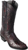 Los Altos Boots Mens Caiman Hornback Round Toe Western Cowboy Boot