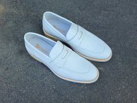 Carrucci Calfskin Penny Loafer