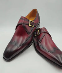 Carrucci Calfskin Single Monk Loafer