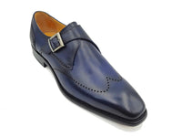 Carrucci Calfskin Single Monk Loafer