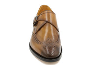 Carrucci Calfskin Single Monk Loafer