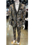 Notch Lapel Camouflage Tuxedo - Camo Wedding Suit