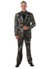 Notch Lapel Camouflage Tuxedo - Camo Wedding Suit