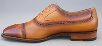Carrucci Cap Toe Oxford Leather Sole