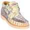 Los Altos Casual Natural Genuine All-Over Crocodile Shoes