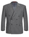 1920s Mens Suit - 1920s Mens Outfit - 1920s costume Bold Pinstripe Suit in Charcoal Grey