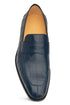 Piccolo Alligator Penny Loafer Blue By Mezlan Made In Spain Brand