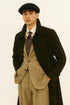 All Weather Men's Dress Coat Belted Rain Coats ~ Long full Maxi length Trench Coats Black Long Style