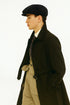 All Weather Men's Dress Coat Belted Rain Coats ~ Long full Maxi length Trench Coats Black Long Style