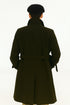 All Weather Men's Dress Coat Belted Rain Coats ~ Long full Maxi length Trench Coats Black Long Style