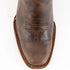 Ferinni Boot - Mens Dress Cowboy Boot - Ferrini Men's Santa Fe Leather Boots Handcrafted - Chocolate in Chocolate