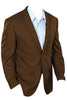 Mens Classic Fit Sport Jacket Brown