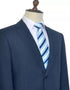 Classic Notch Lapel Navy Suits for Men Dark Blue Mens Suits