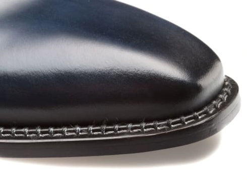 Enterprise Calfskin Blue By Mezlan Made in Spain Brand