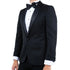 Shawl Collar Tuxedo Separates Coat, Black by ZeGarie