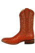 Men's Los Altos Ostrich Skin Wide Square Toe Boots - B