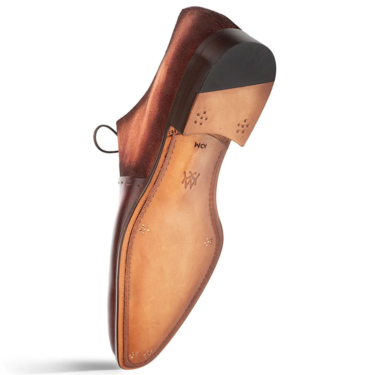 Cervantes Chelsea Boot Cognac Rust By Mezlan Made In Spain Brand