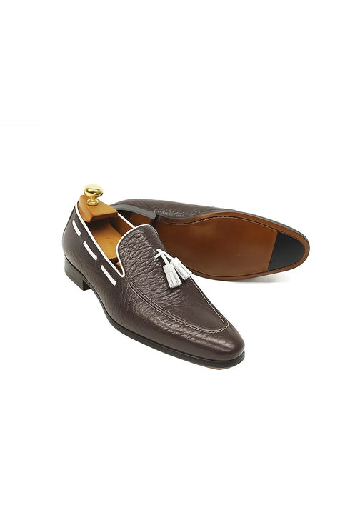 Contrast Tassel Loafer