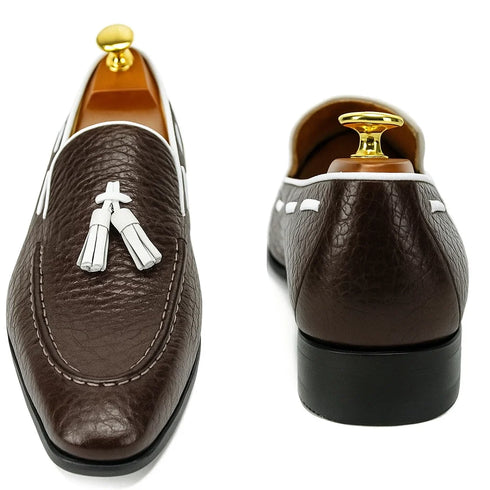 Contrast Tassel Loafer