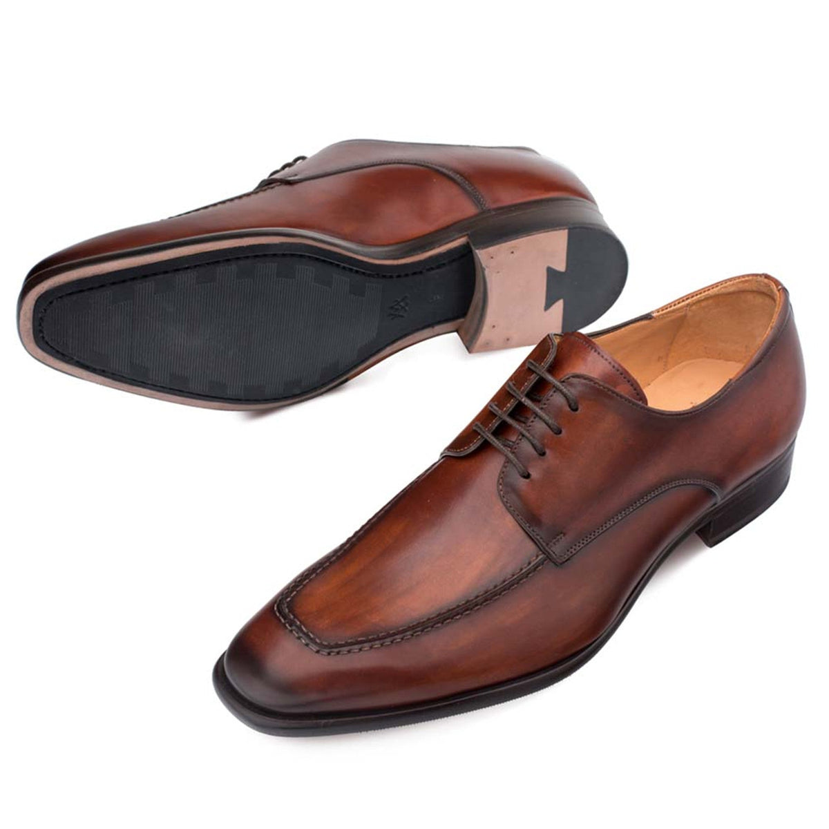 Mezlan Coventry‎ Apron Derby – Men Hand-Finished Italian Calfskin Derby Size 8.5 Amazon.com | Mezlan Men main image 3