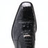 Belvedere Onesto Men's Black Genuine Ostrich And Crocodile Oxfords