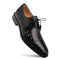 Giovane Crocodile Derby Black By Mezlan Made In Spain Brand