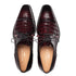 Giovane Crocodile Derby Burgundy By Mezlan Made In Spain Brand