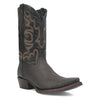 Dingo The Duke Black Snip Leather Western Boots