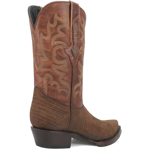 Dingo The Duke Brown Snip Leather Western Boots