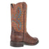 Dingo Round Toe Brown Leather Boots