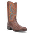 Dingo Round Toe Brown Leather Boots
