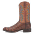 Dingo Round Toe Brown Leather Boots