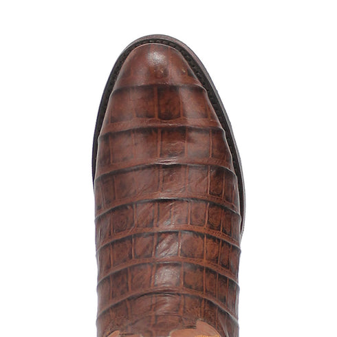 Dingo Round Toe Brown Leather Boots